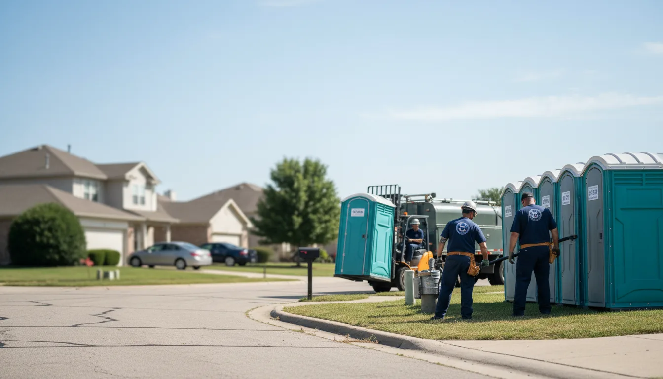 Porta Potty Rental in Council Hill, OK near me